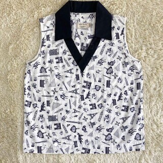 メゾンキツネ(MAISON KITSUNE')のメゾンキツネ15SSノースリーブシャツ(Tシャツ(半袖/袖なし))
