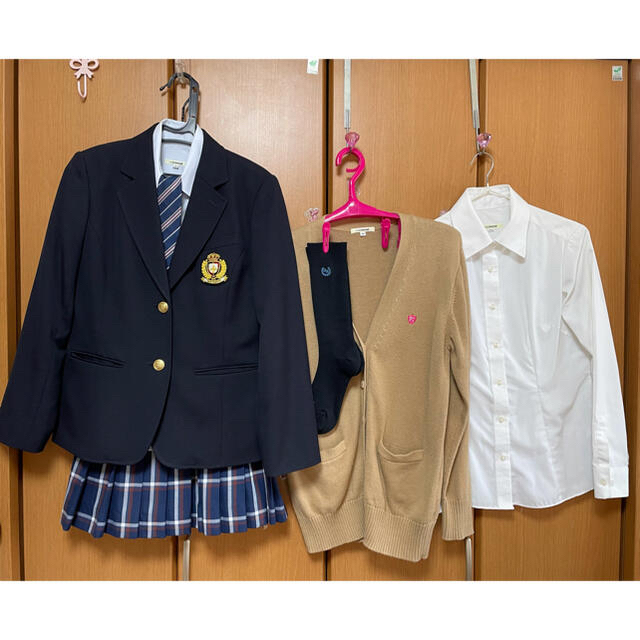 レディースCONOMi なんちゃって制服 ブレザー 5点セット