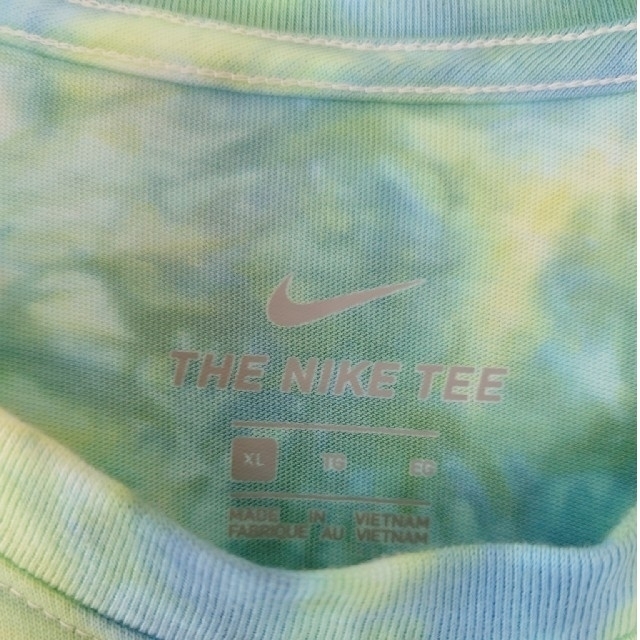 NIKE(ナイキ)のタイダイ染め NIKE Tシャツ サイズXL メンズのトップス(Tシャツ/カットソー(半袖/袖なし))の商品写真