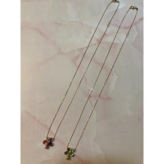 スタージュエリー(STAR JEWELRY)の最終値下げ❣️スタージュエリー♡カラーストーンネックレス２点セット💖(ネックレス)