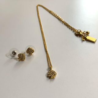 ケイトスペードニューヨーク(kate spade new york)のケイトスペード　ネックレス　ピアス(ネックレス)