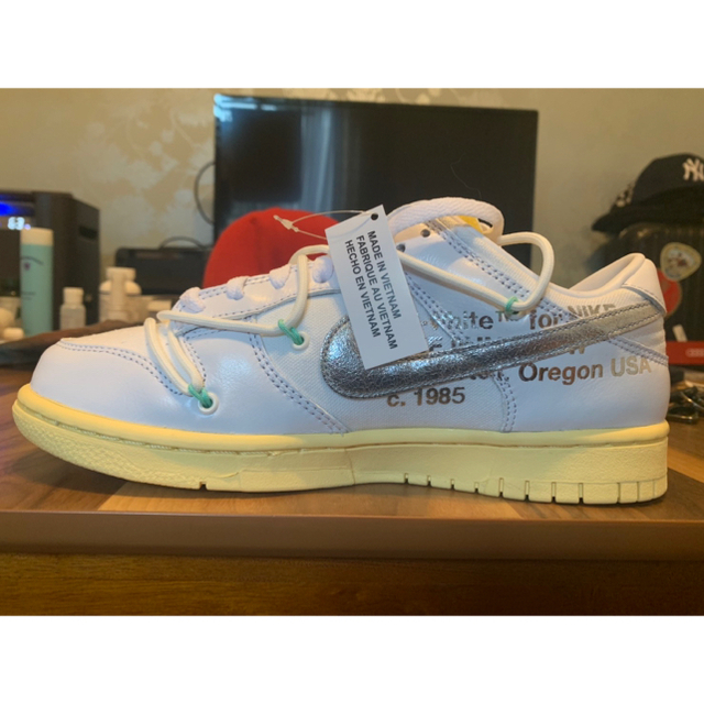 NIKE(ナイキ)のNIKE off white dunk low 1 of 50 ホワイト1 メンズの靴/シューズ(スニーカー)の商品写真