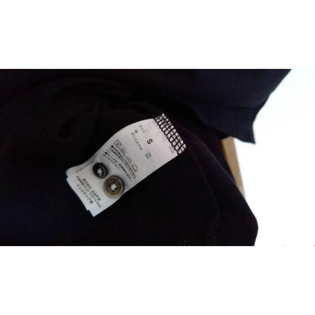 MUJI (無印良品)(ムジルシリョウヒン)の名作モデル「ボタンダウン半袖ポロシャツ」 BLACK 黒 Sサイズ メンズのトップス(ポロシャツ)の商品写真