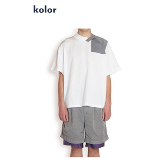 カラー(kolor)のkolor 21ss カットソー　サイズ1(Tシャツ/カットソー(半袖/袖なし))