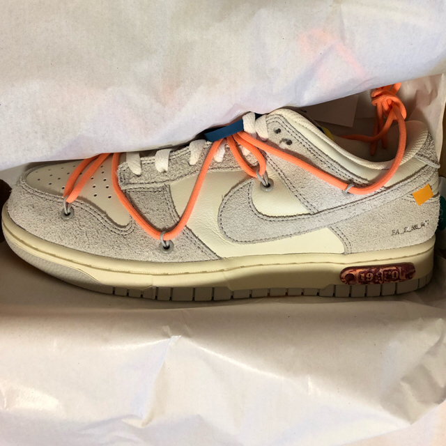 NIKE off-white Dunk Low 27cm
