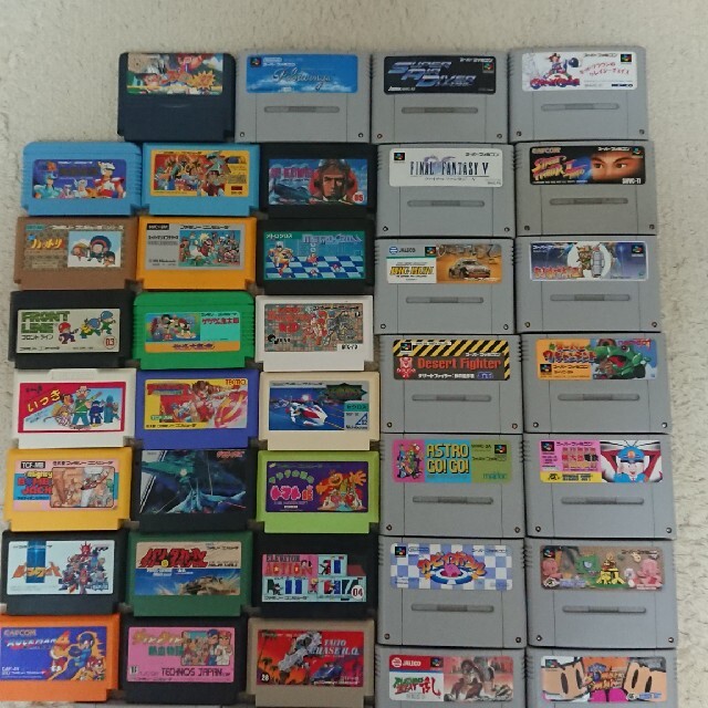 近日中削除します!ファミコンソフト、スーパーファミコンソフトの通販