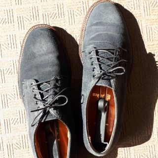 オールデン(Alden)のAlden スエードプレーントゥ　7 1/2サイズ(ドレス/ビジネス)