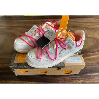 ナイキ(NIKE)のNike Dunk Low x Off-White 26.5cm (スニーカー)