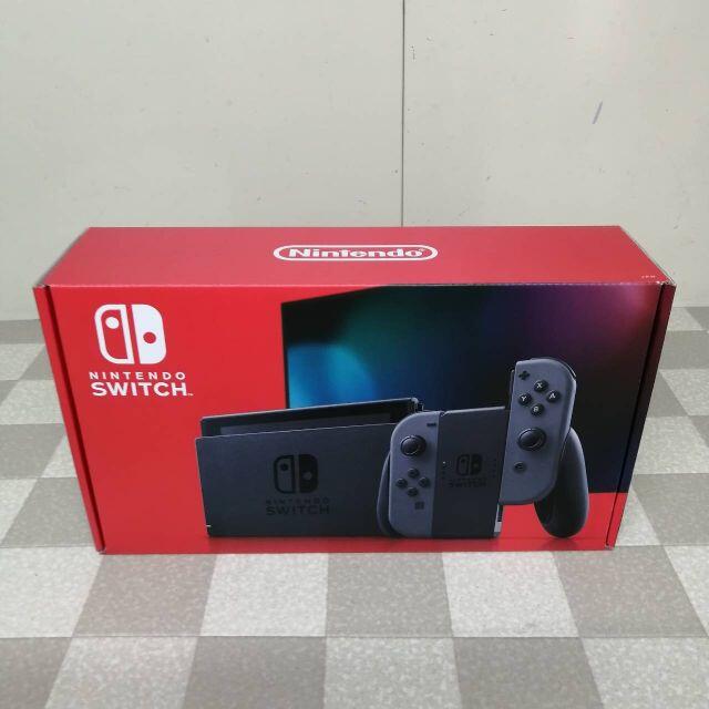 新品 2021年8月購入メーカー保証付 新型ニンテンドースイッチ グレー