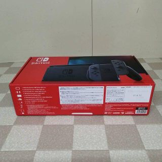 新品 2021年8月購入メーカー保証付 新型ニンテンドースイッチ グレー