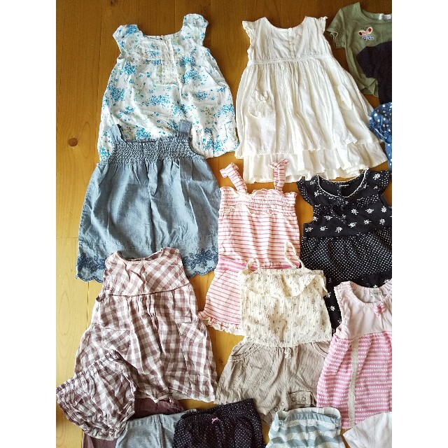 BeBe(ベベ)の女の子 90 夏 大量 おまとめセット キッズ/ベビー/マタニティのキッズ服女の子用(90cm~)(その他)の商品写真