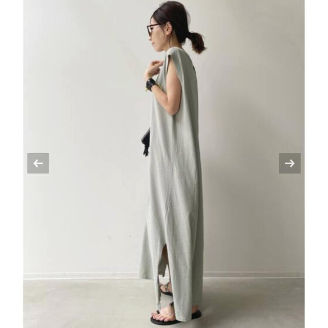 L'Appartement DEUXIEME CLASSE(アパルトモンドゥーズィエムクラス)のAPPAREL / ロサンゼルスアパレル N/S Maxi Onepiece   レディースのワンピース(ロングワンピース/マキシワンピース)の商品写真