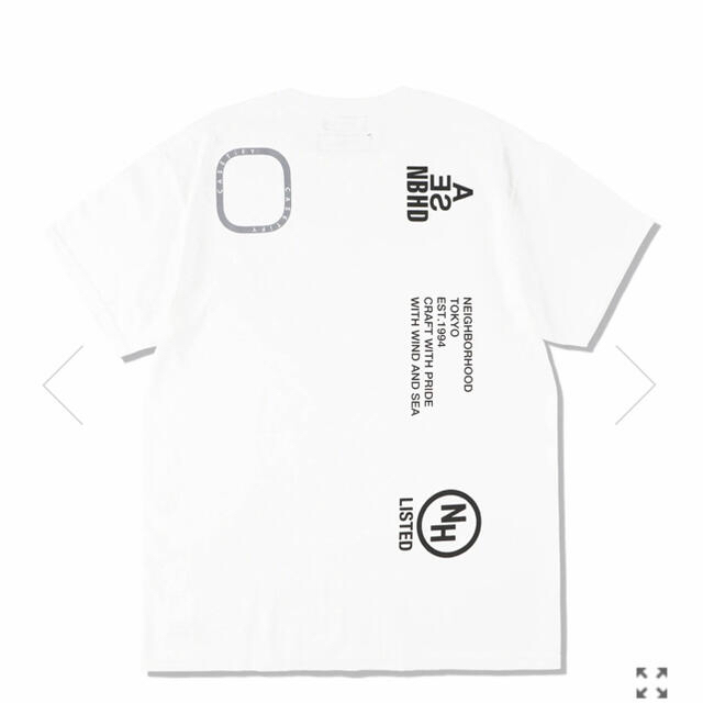 NEIGHBORHOOD(ネイバーフッド)のNBHD X CASETIFY X WDS C-TEE SS / WHITE L メンズのトップス(Tシャツ/カットソー(半袖/袖なし))の商品写真