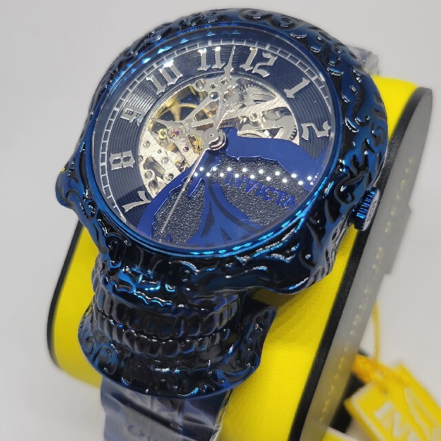 【個性派☆】Invicta 50.5mm アーティストシリーズ ブルースカル