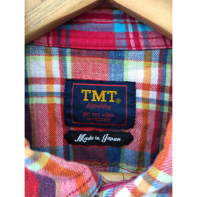 TMT(ティーエムティー)の売り切れました#TMT(ティーエムティー)チェックシャツ　Sサイズ メンズのトップス(シャツ)の商品写真