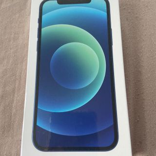 新品未開封　SIMフリー　iPhone12 青　128GB