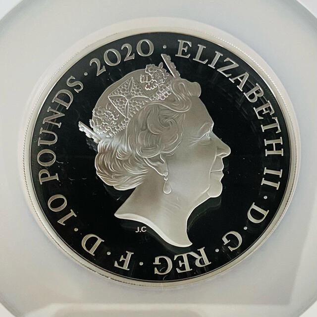 ★NGC★2020 PF70 UC イギリス 銀貨 10P デビットボウイ