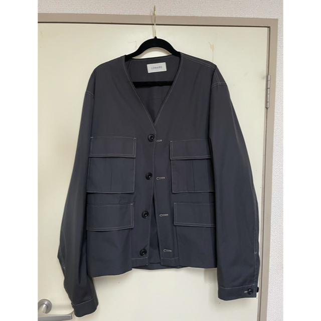 LEMAIRE ルメール vネック ジャケット 46-vonxconsulting.com