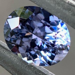 ネモフィラのお花畑🦋ブルースピネル0.578 ct💎ピアッちゃん作品✨(その他)