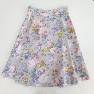 ミッシュマッシュ(MISCH MASCH)のミッシュマッシュ 花柄 スカート Sサイズ(ひざ丈スカート)