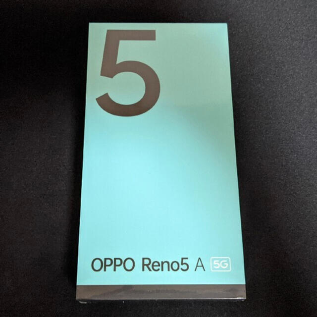 [新品未開封] OPPO Reno5 A SIMフリー シルバーブラック