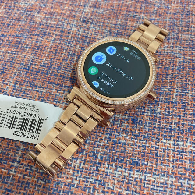 Michael Kors - マイケルコース スマートウォッチ ピンクゴールドの