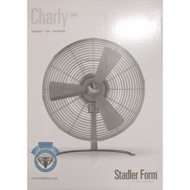 BALMUDA(バルミューダ)の【値下げ】stadler  form charly little fan 扇風機 スマホ/家電/カメラの冷暖房/空調(サーキュレーター)の商品写真