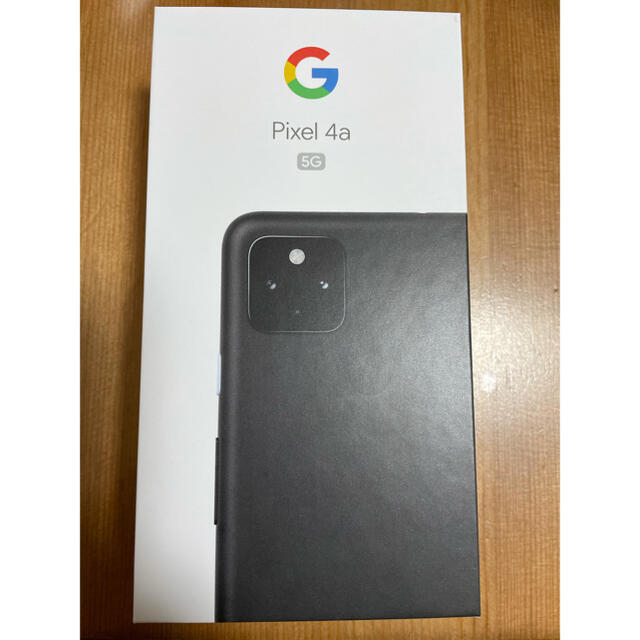 Google Pixel 4a  5G Black SIMロック解除白容量