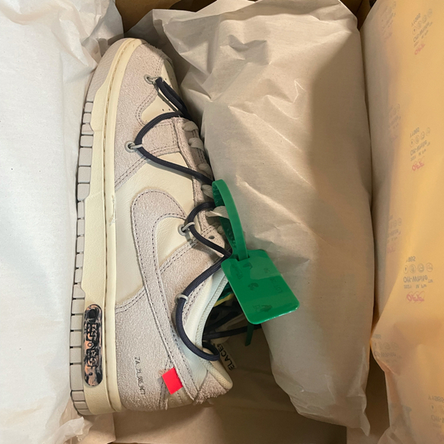 NIKE off white  dunk low "20"