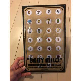 アベイシングエイプ(A BATHING APE)のbaby milo animal badge(その他)