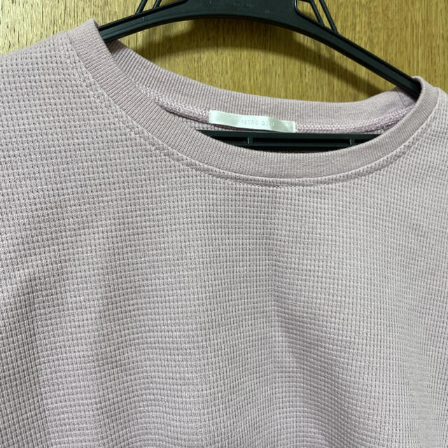美品 トップス ワッフルニット レディースのトップス(シャツ/ブラウス(半袖/袖なし))の商品写真