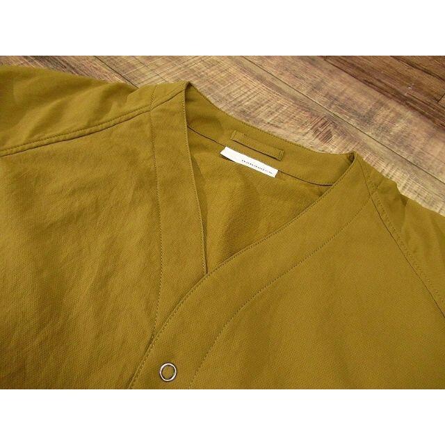 新品 ナナミカ 20ss SUHS023 アルファドライ カーディガン 茶S ①