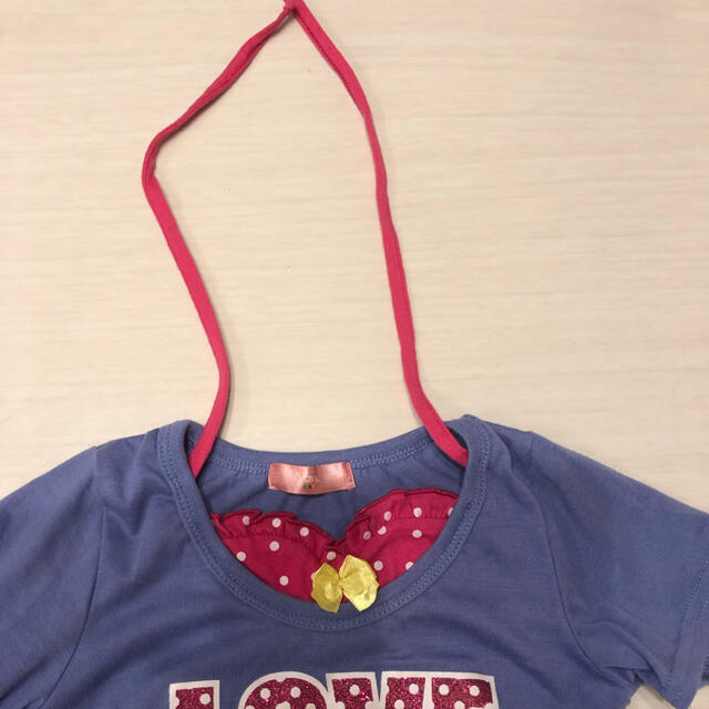 Mac-House(マックハウス)の女の子　子供服　Tシャツ 110 キッズ/ベビー/マタニティのキッズ服女の子用(90cm~)(Tシャツ/カットソー)の商品写真