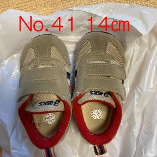 アシックス(asics)のNo.41 スニーカー　14㎝　asics(スニーカー)