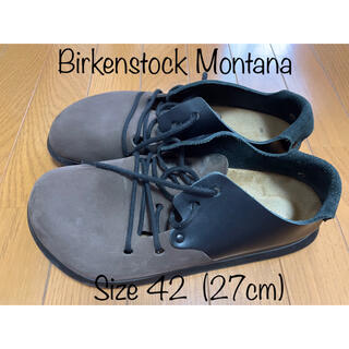 ビルケンシュトック(BIRKENSTOCK)のBirkenstock ビルケンシュトック　モンタナ　サイズ42 美品(その他)