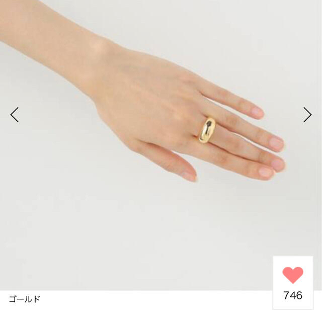 Deuxieme Classe LAVER 11号 リング GOLD R BIG