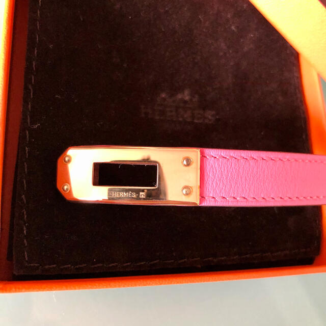 【ほぼ新品】Hermès エルメス ドゥブルトゥール ローズアザレ