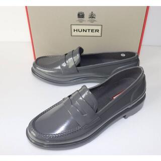 ハンター(HUNTER)の定価16500 新品 本物 HUNTER ローファー  JP25 337(レインブーツ/長靴)