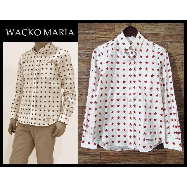 WACKO MARIA(ワコマリア)の専用　美品 ワコマリア 15ss スター ドット BD ボタンダウン シャツ メンズのトップス(シャツ)の商品写真