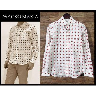 ワコマリア(WACKO MARIA)の専用　美品 ワコマリア 15ss スター ドット BD ボタンダウン シャツ(シャツ)