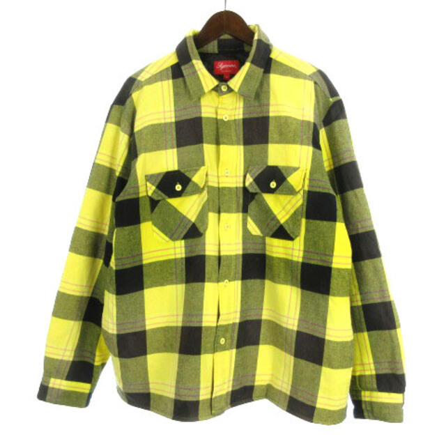Supreme - SUPREME 20AW Quilted Flannel Shirt ジャケット