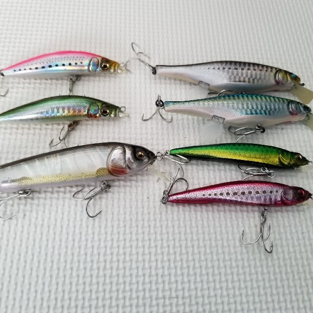 Megabass(メガバス)のメガバス、エバーグリーン、海ルアーセット スポーツ/アウトドアのフィッシング(ルアー用品)の商品写真