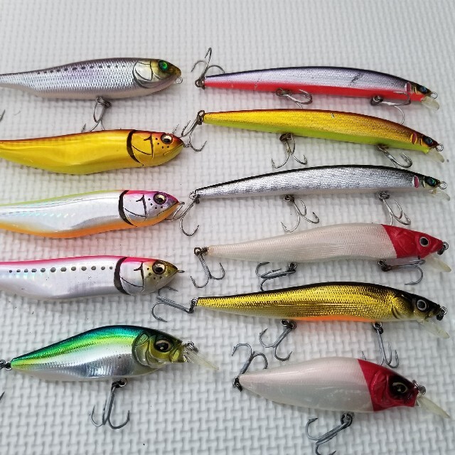 Megabass(メガバス)のメガバス、エバーグリーン、海ルアーセット スポーツ/アウトドアのフィッシング(ルアー用品)の商品写真