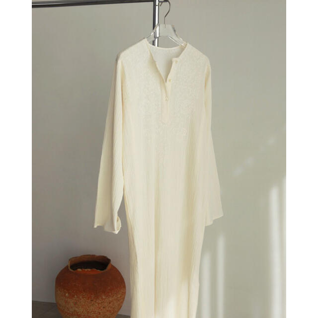 【マキシワン】 TODAYFUL - Todayful Embroidery Gauze Dress WHT 36の通販 by