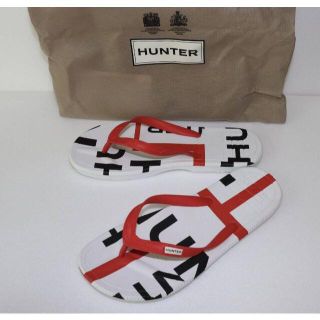 ハンター(HUNTER)の定価6050 新品 本物 HUNTER サンダル JP24 344(サンダル)