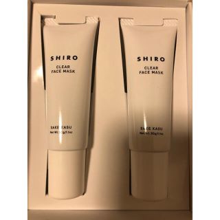 シロ(shiro)の今日だけ値下げSHIRO♡シロ♡酒かす集中パック♡新品♡ギフト仕様♡込み(パック/フェイスマスク)