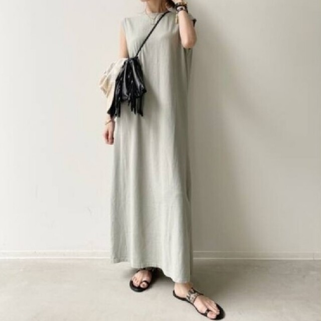 【LA APPAREL / ロサンゼルスアパレル】N/S Maxi Onepie