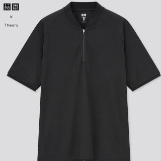 UNIQLO×Theory ドライEXカノコハーフジップポロシャツ(ポロシャツ)