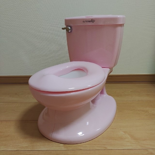 日本育児(ニホンイクジ)のチアキさま☆MYSIZE POTTY  マイサイズポッティ洋式 おまる キッズ/ベビー/マタニティのおむつ/トイレ用品(ベビーおまる)の商品写真