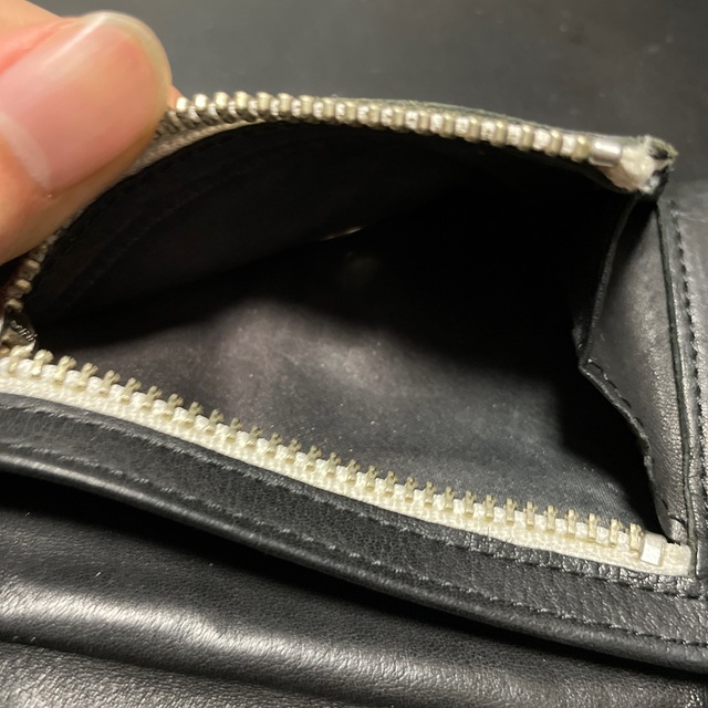 HYSTERIC GLAMOUR(ヒステリックグラマー)のヒステリックグラマー　スタッズウォレット　財布 メンズのファッション小物(折り財布)の商品写真